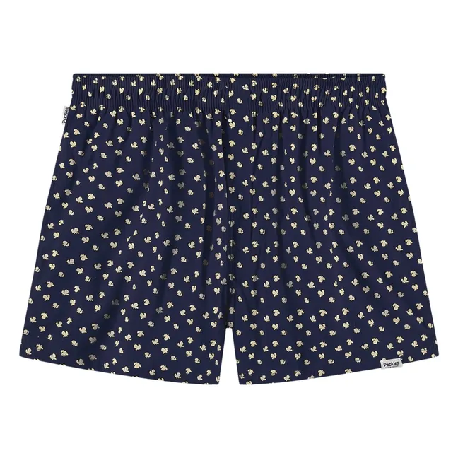 Popcorn shorts | Navy blue