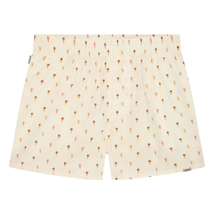 Boxers Icecream | Blanc cassé- Image produit n°1