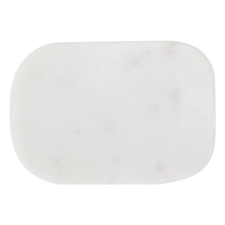 Porte-savon en marbre  | Blanc- Image produit n°1