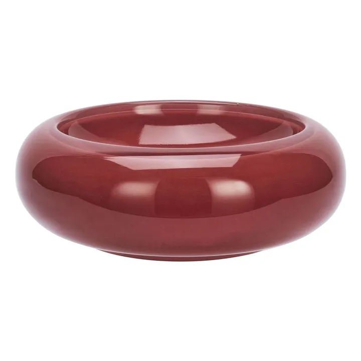 Bol en verre 26x10 cm | Bordeaux- Image produit n°0