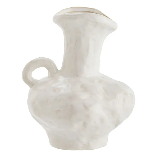 Stoneware vase | Ivory