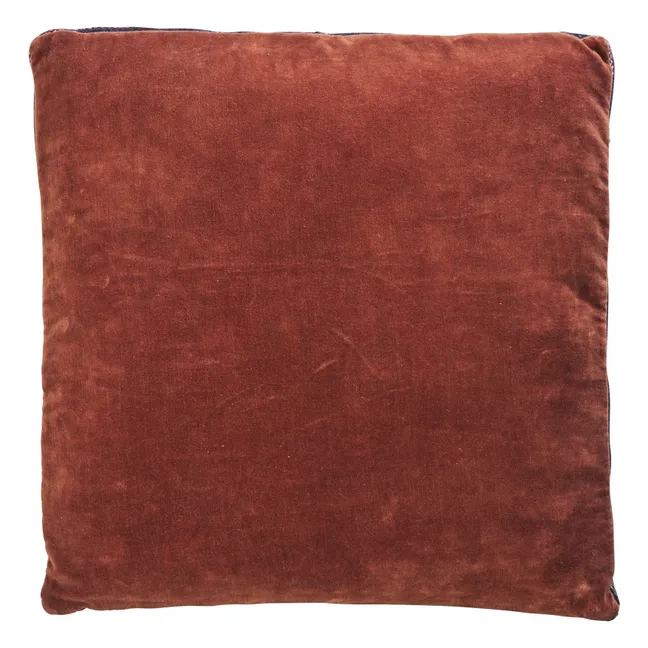 Cojín para silla de terciopelo de algodón | Ladrillo