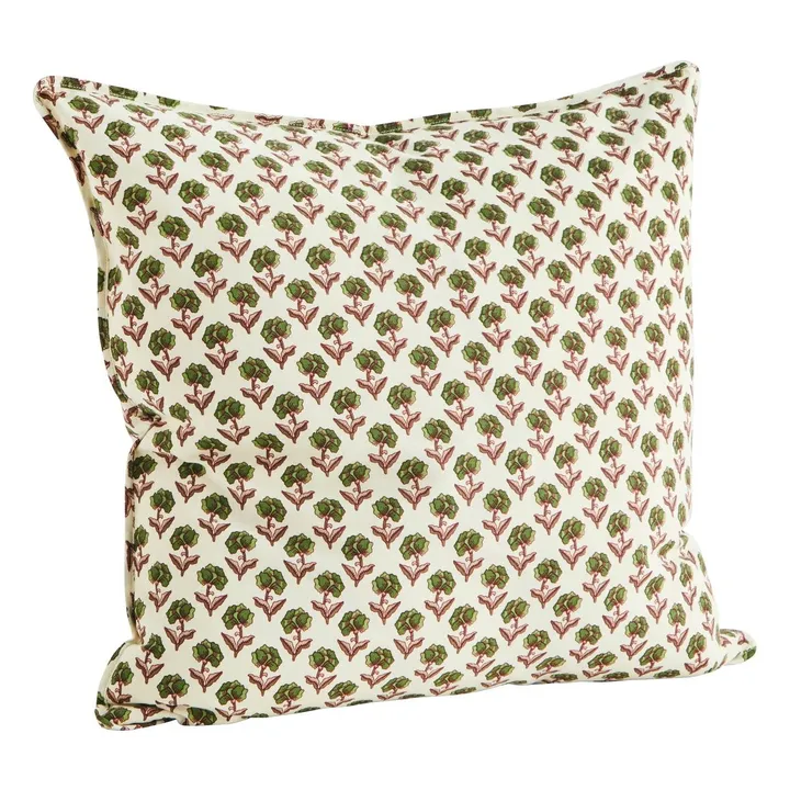 Housse de coussin en coton | Ecru- Image produit n°0