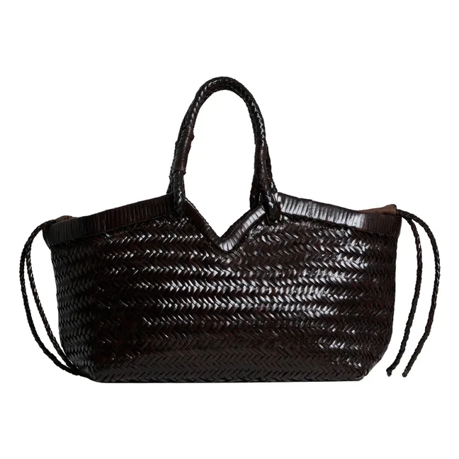 Tote Crudelia in pelle | Cioccolato