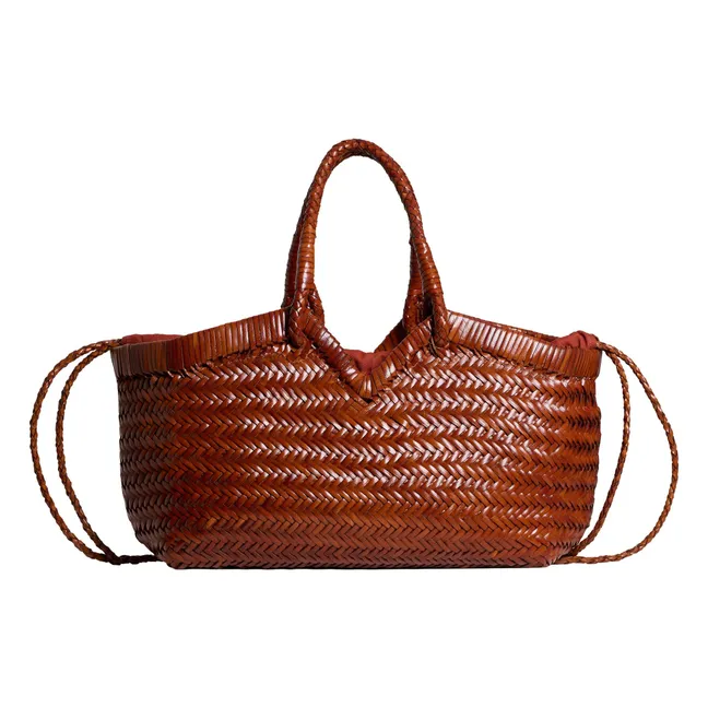 Cabas Crudelia Cuir | Cognac