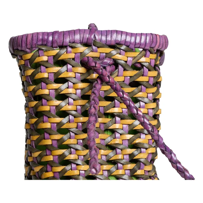 Tasche Frid Chair Vain Leder | Moosgrün