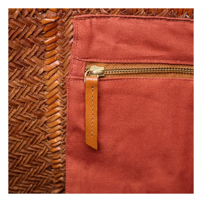 Handtasche Rubens Leder | Cognac-Farbe