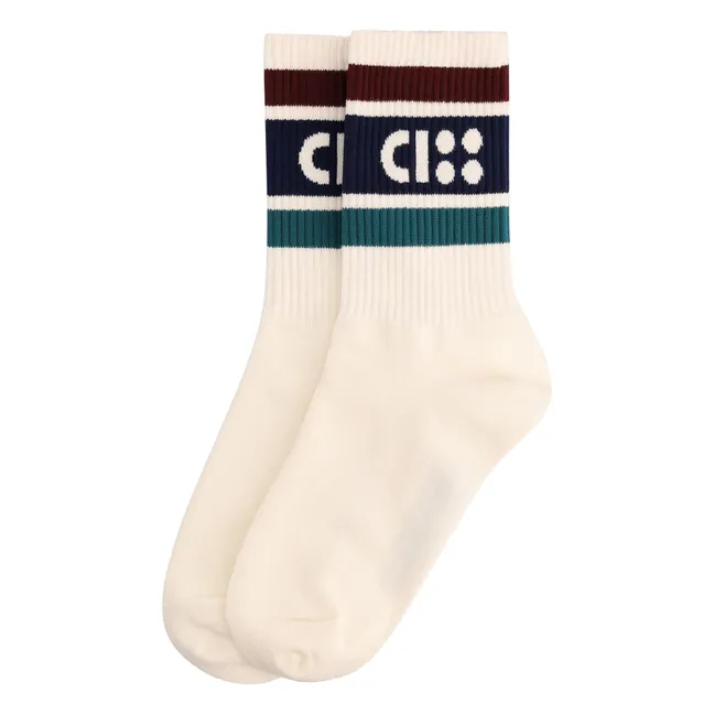 Calcetines con logotipo | Blanco
