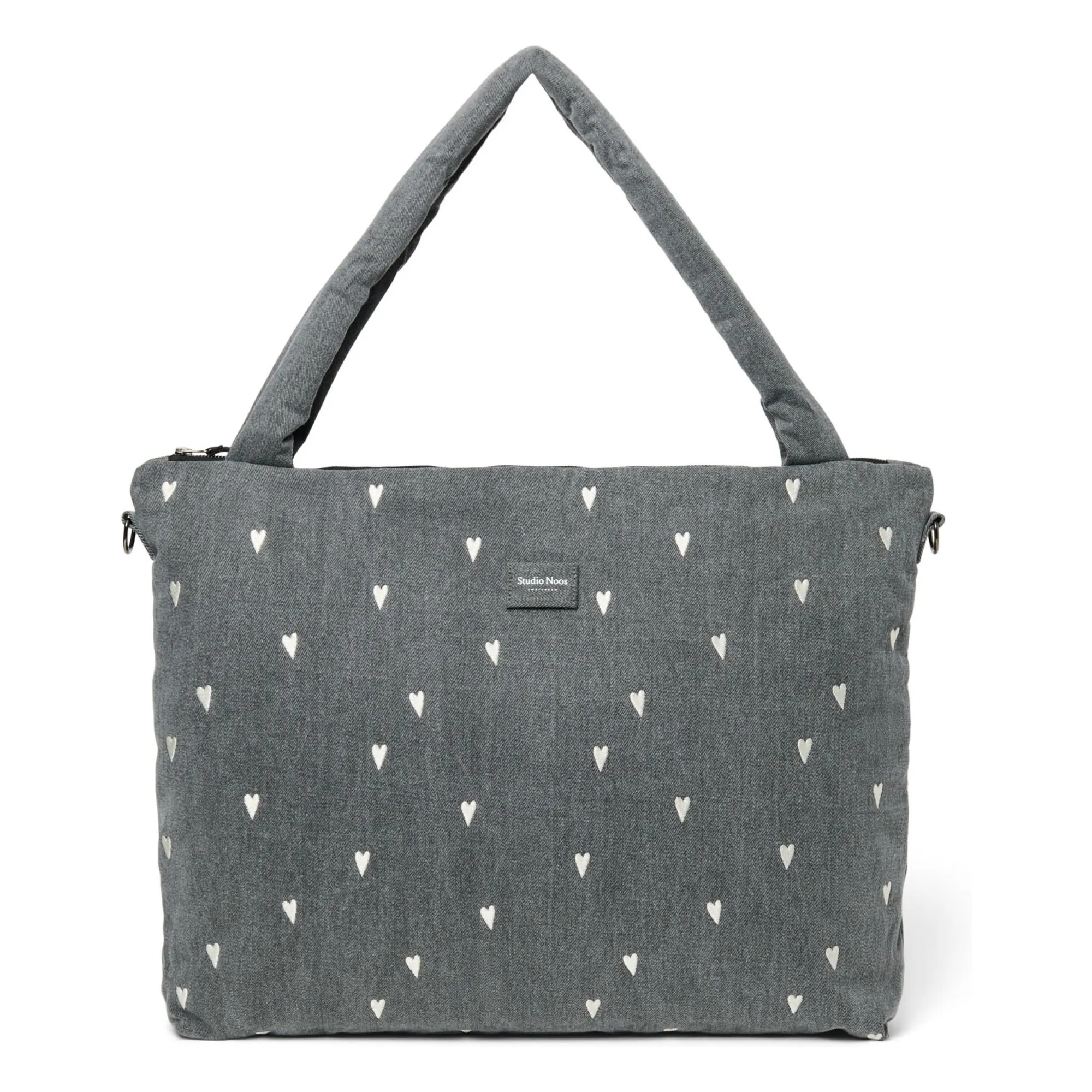 Studio Noos Grey Hearts Diaper Bag