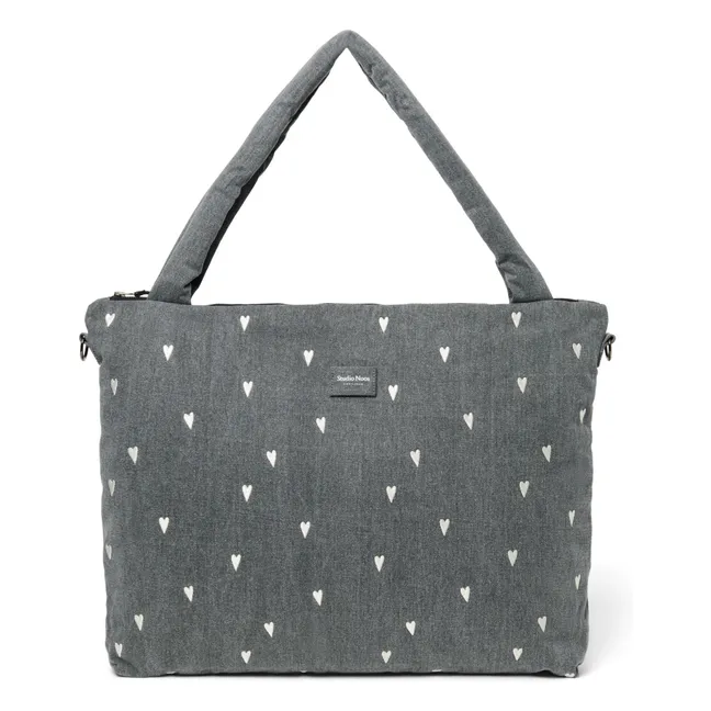 Borsa fasciatoio Hearts | Grigio