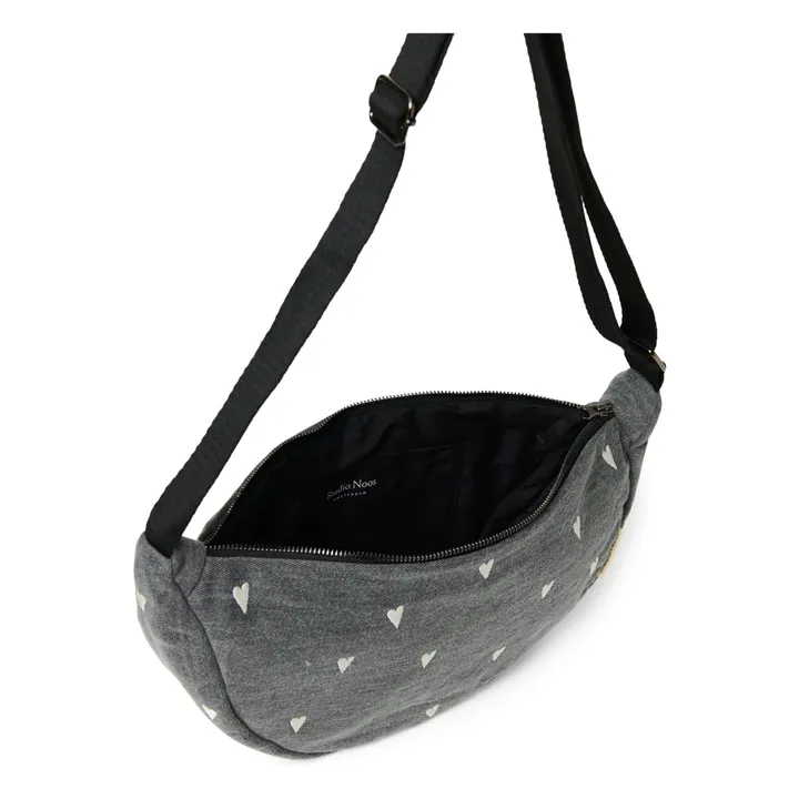 Sac banane Hearts | Gris- Image produit n°3