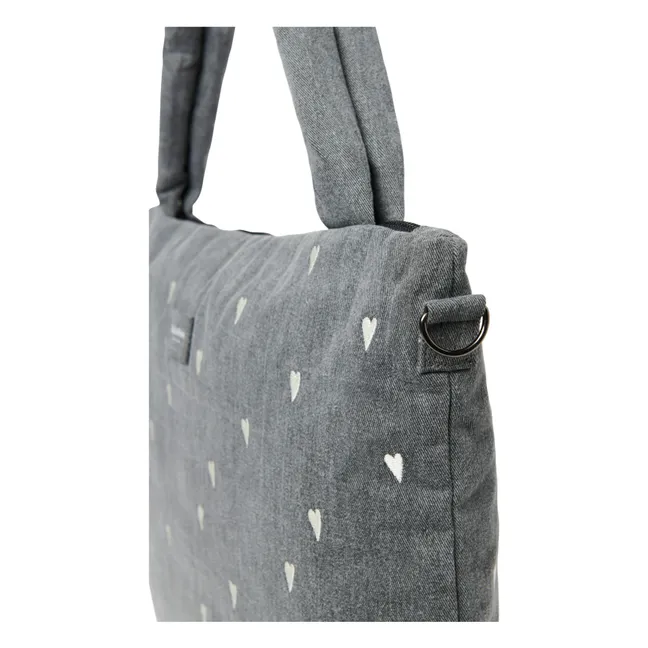 Borsa fasciatoio Hearts | Grigio
