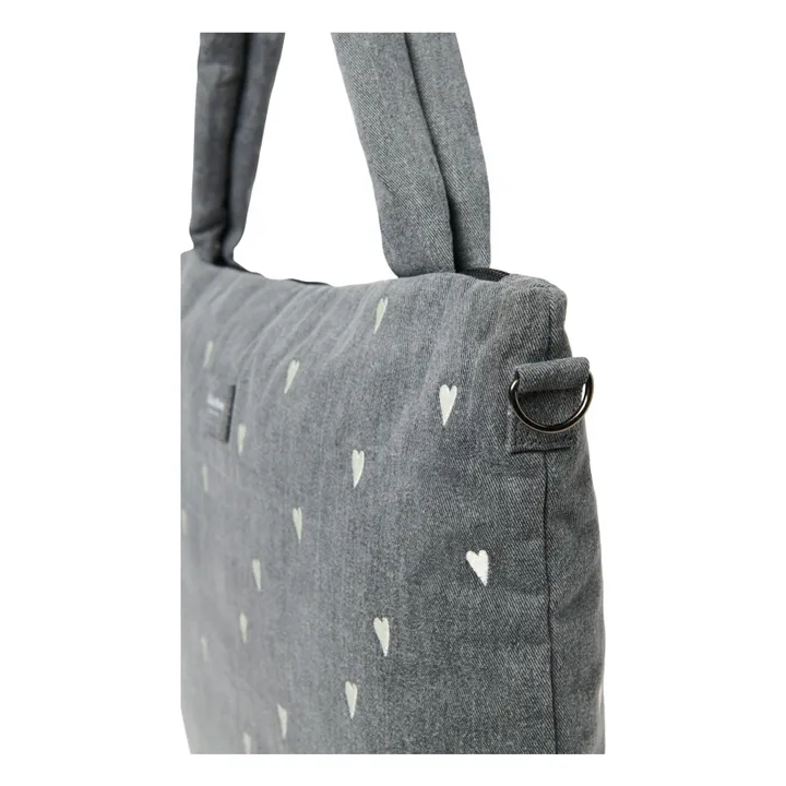 Sac à langer Hearts | Gris- Image produit n°4