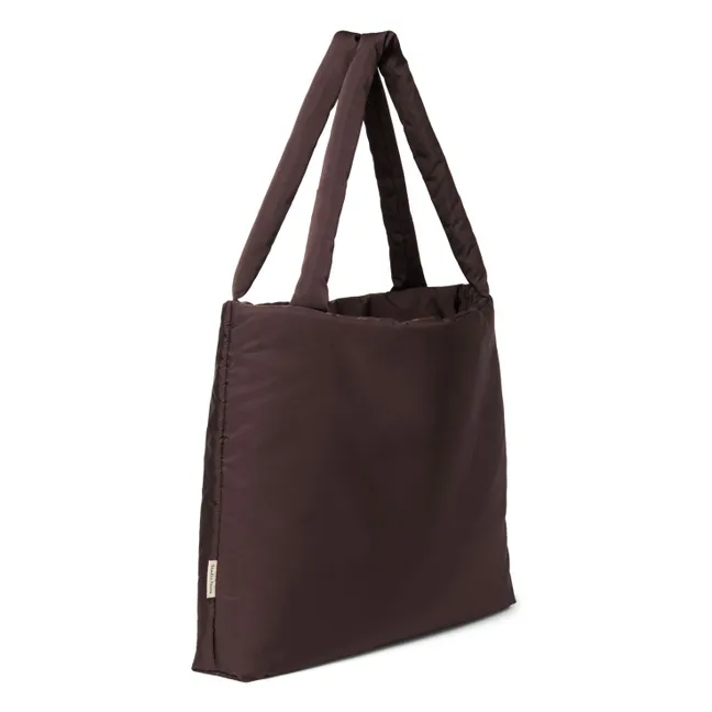 Sac mom-bag Puffy | Marron