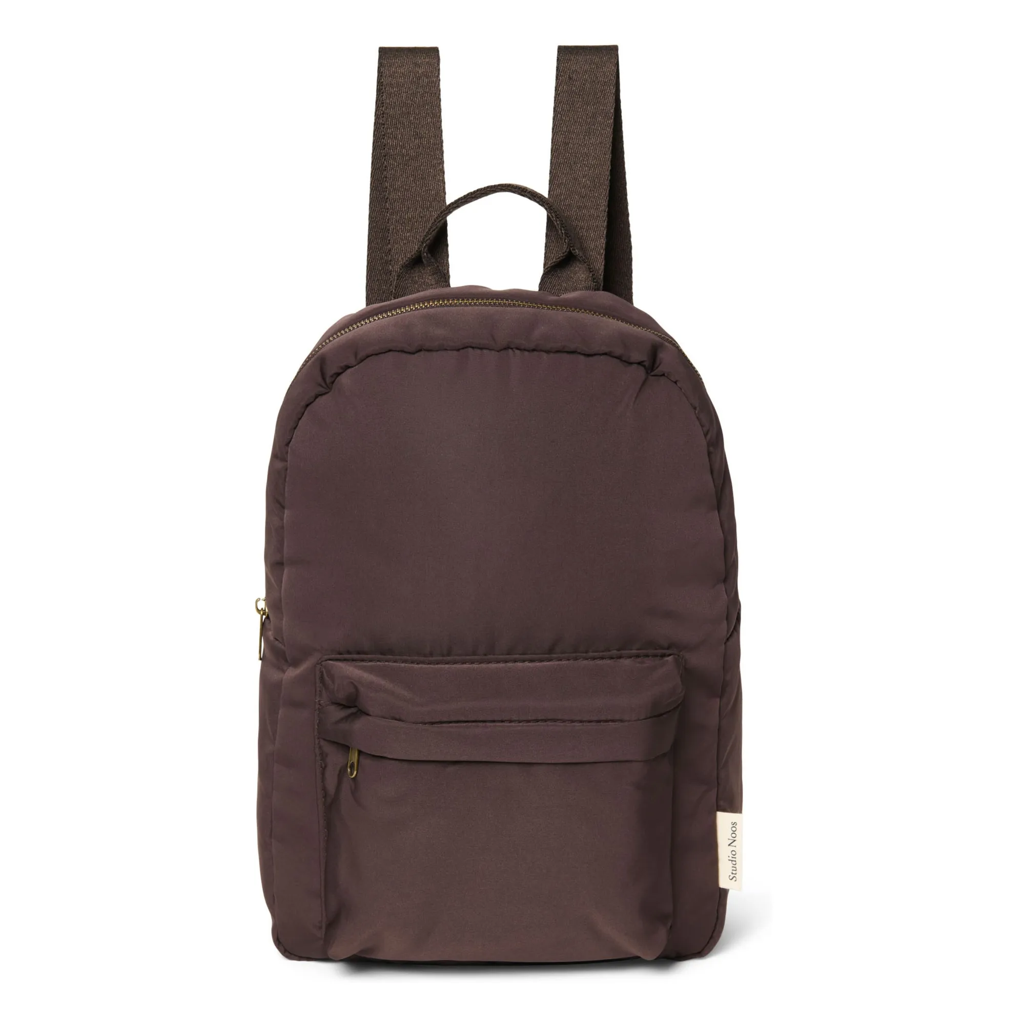 Studio Noos Brown Puffy Backpack