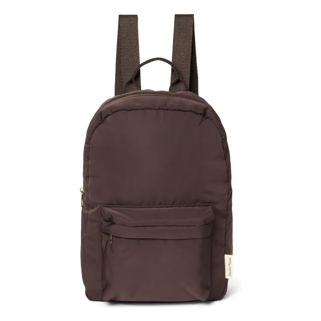 Puffy backpack | Brown