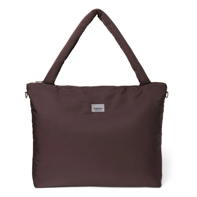 Sac à langer Puffy | Marron