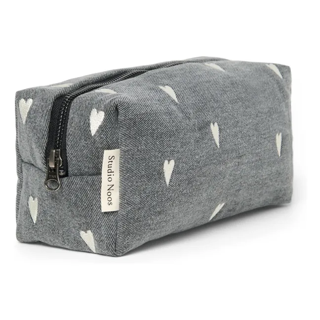 Neceser Corazones | Gris