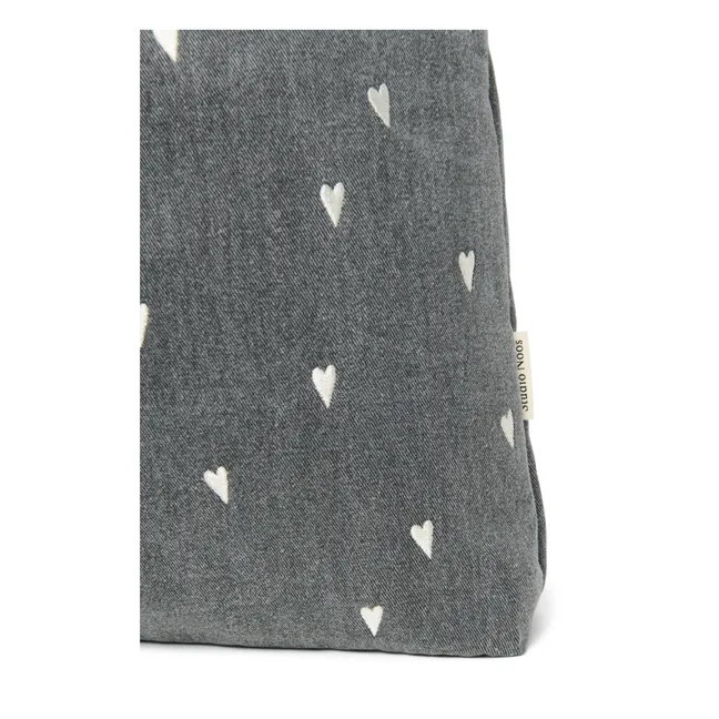 Sac mom-bag Hearts | Gris
