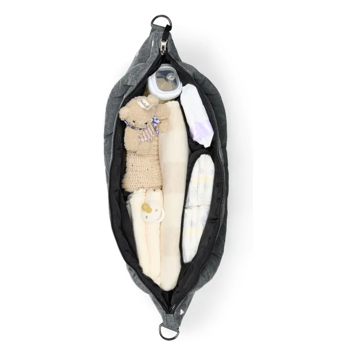 Sac à langer Hearts | Gris- Image produit n°6