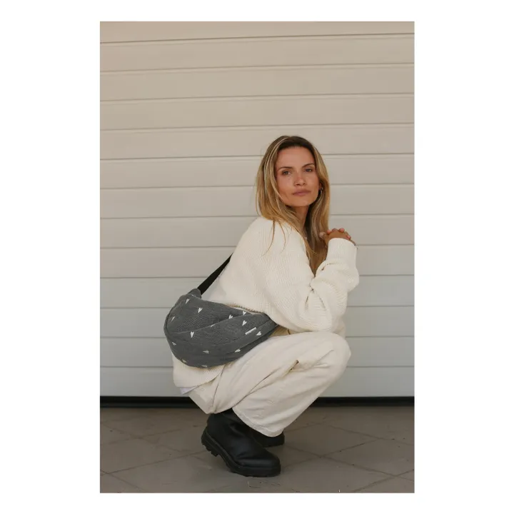 Sac banane Hearts | Gris- Image produit n°6