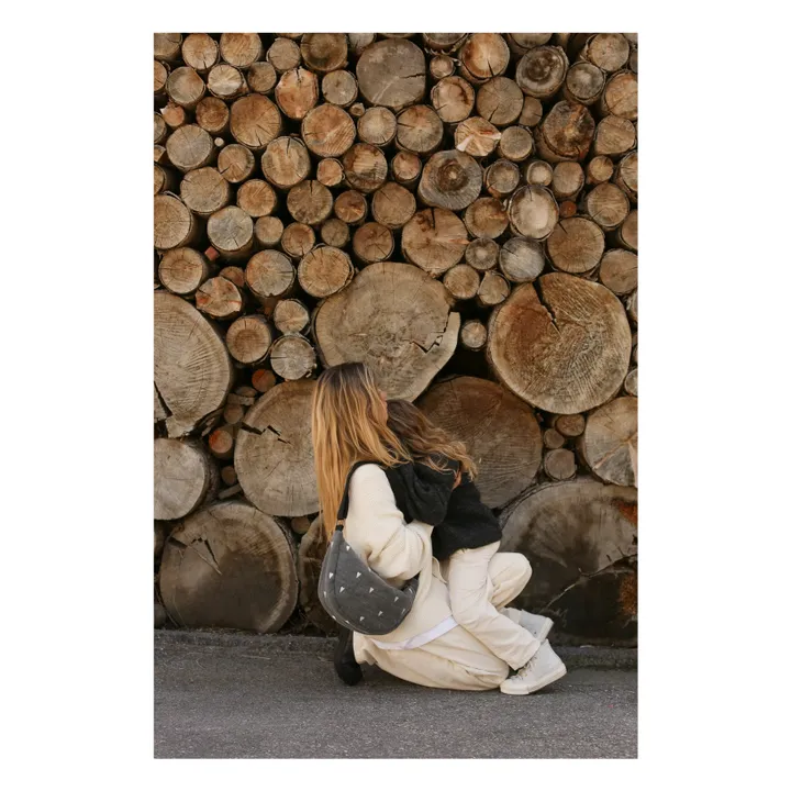 Sac banane Hearts | Gris- Image produit n°5