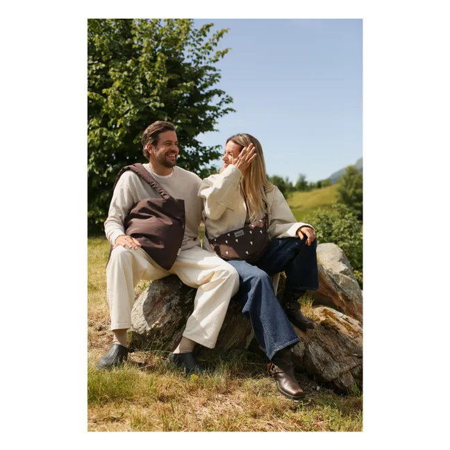 Borsa mamma gonfia | Marrone