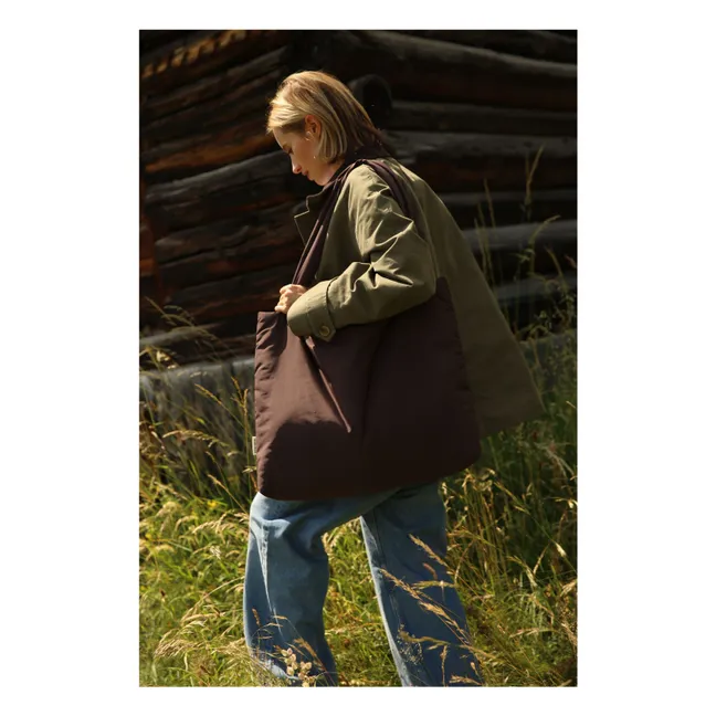 Bolso hinchable | Marrón