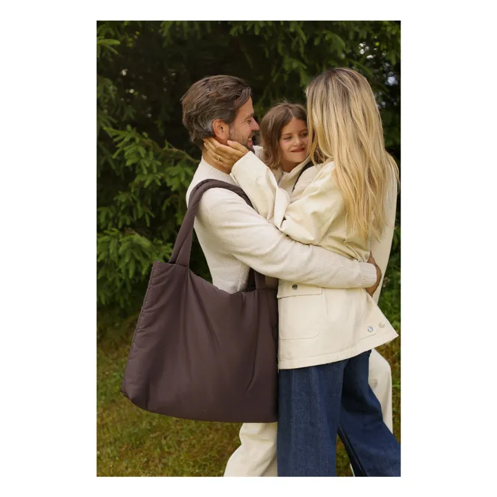 Sac mom-bag Puffy | Marron- Image produit n°4