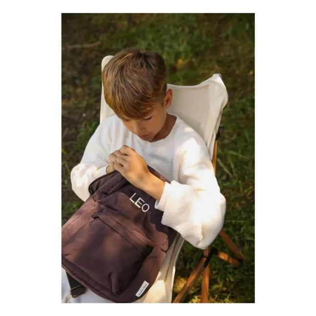 Puffy backpack | Brown