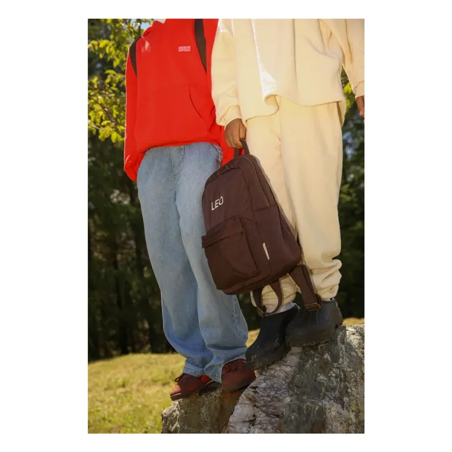 Puffy backpack | Brown
