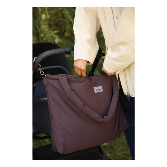 Sac à langer Puffy | Marron