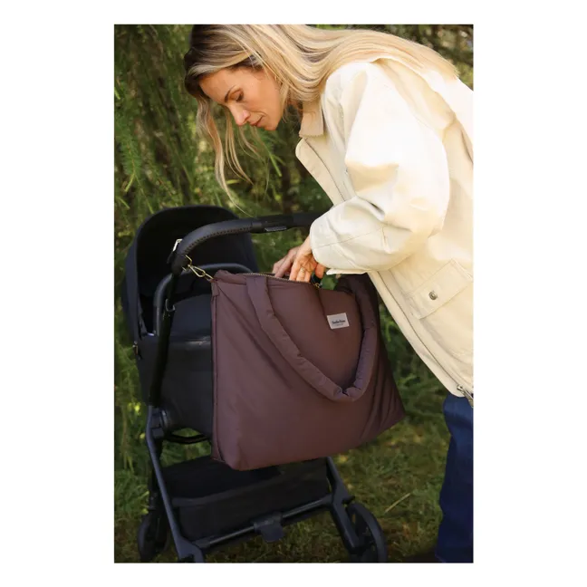 Borsa fasciatoio gonfiabile | Marrone