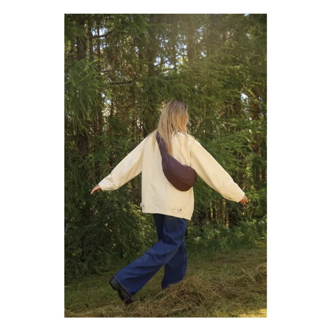 Sac banane Puffy | Marron