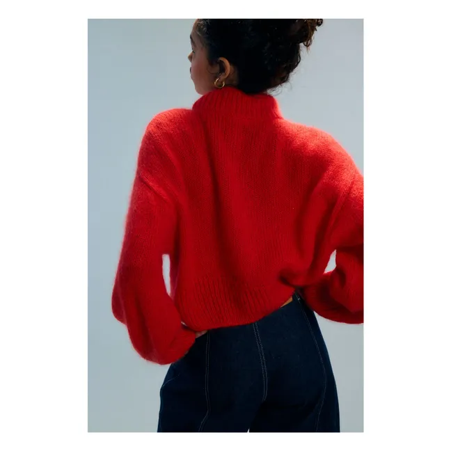 Jersey Marc Super Kid Mohair | Rojo