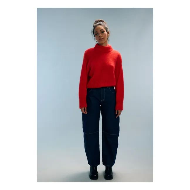 Jersey Marc Super Kid Mohair | Rojo