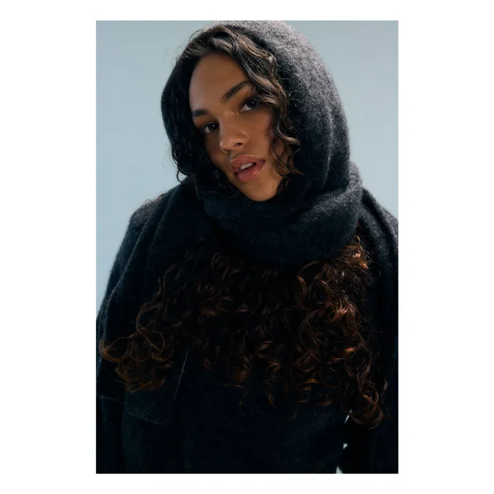 Cagoule Jina Alpaga | Gris- Image produit n°0