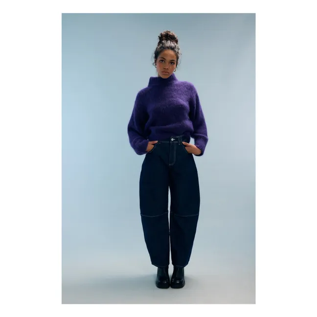 Marc Alpaka Pullover | Violett