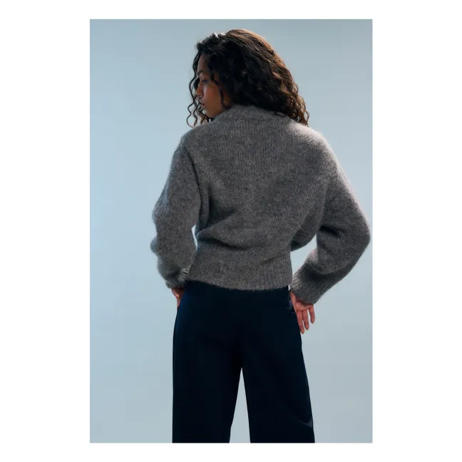 Marc Alpaca sweater | Grey