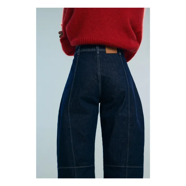 Jean Josef Coton Bio | Denim brut- Image produit n°2