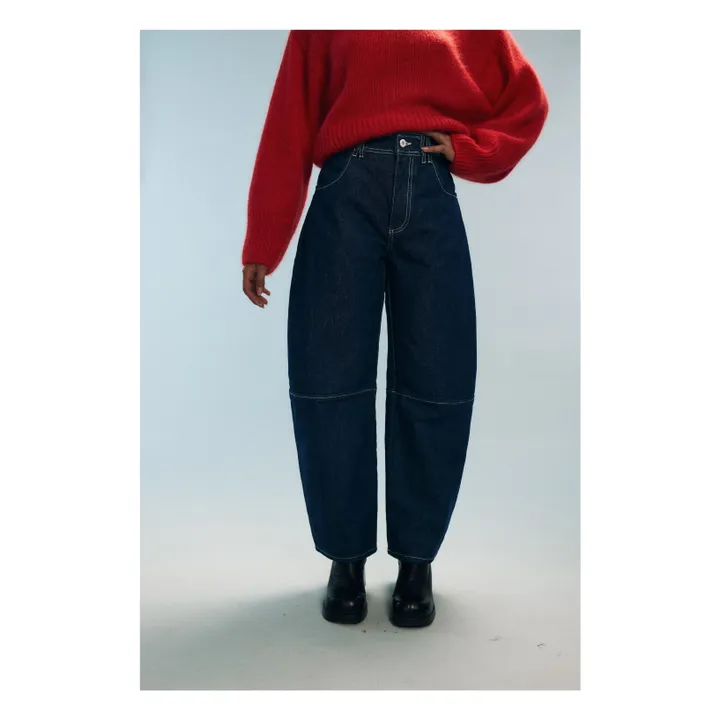 Jean Josef Coton Bio | Denim brut- Image produit n°0