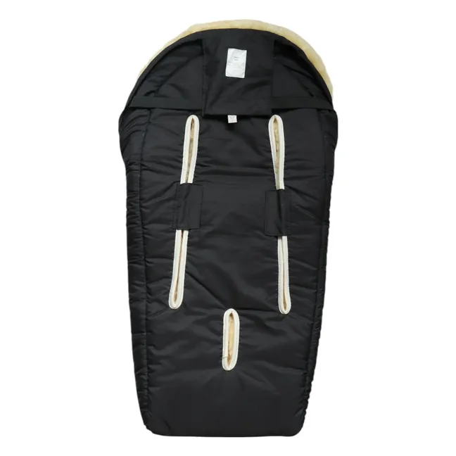 Universal-Fußsack für Naadja-Babysitze | Schwarz