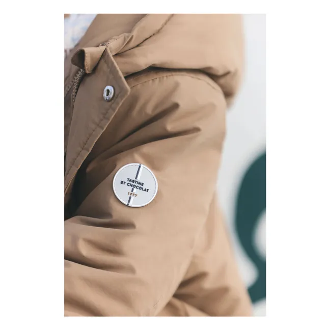 Doudoune Sherpa Réversible | Taupe