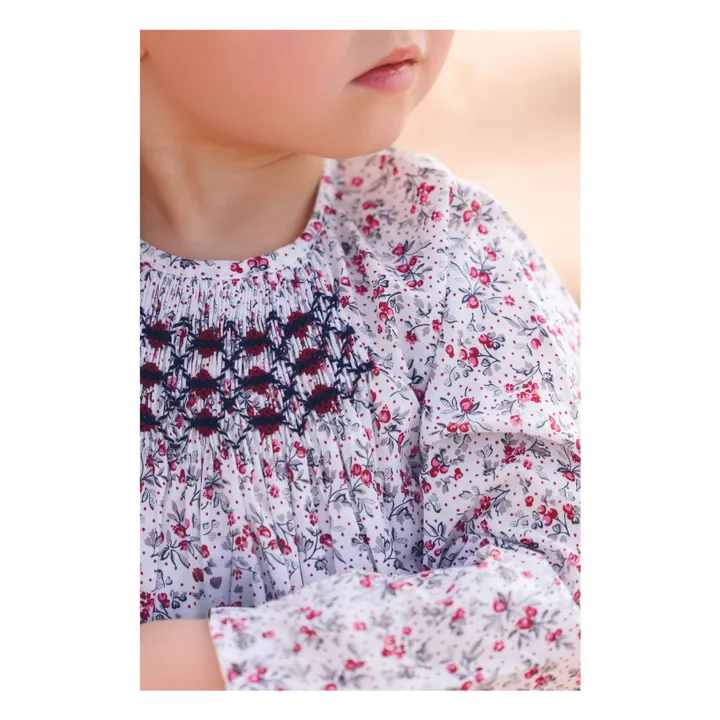 Vestido fruncido | Nácar- Imagen del producto n°4