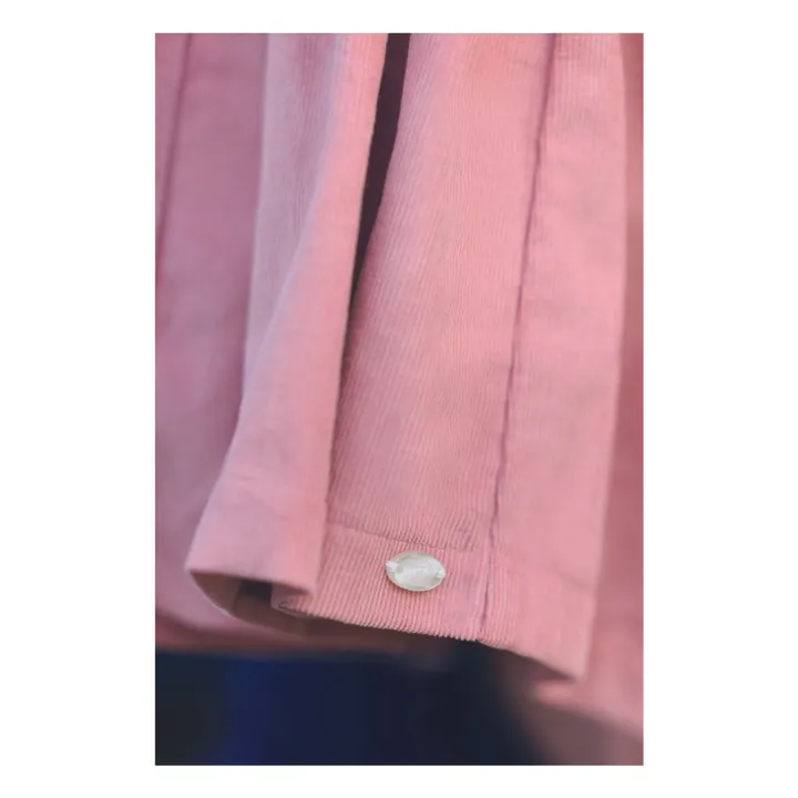 Robe Velours Côtelé | Rose pâle- Image produit n°7