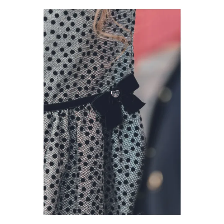 Vestido Pois | Negro- Imagen del producto n°7