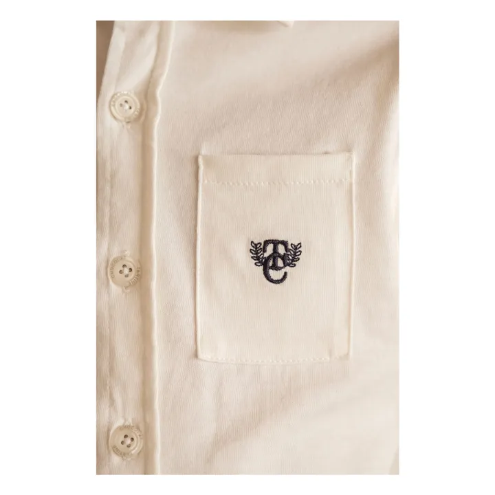 Camisa bordada | Nácar- Imagen del producto n°9