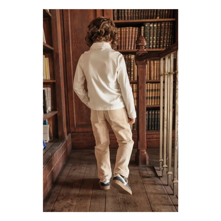 Camisa bordada | Nácar- Imagen del producto n°6