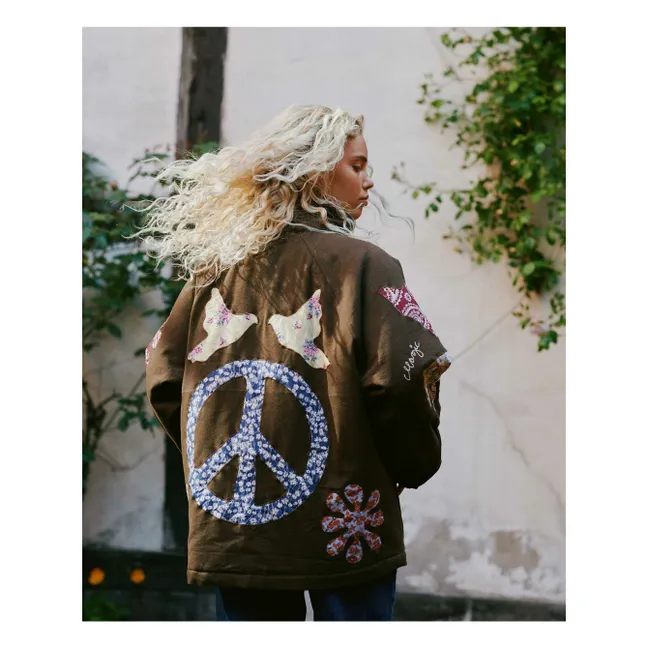 Jacke Lilibeth Bio-Baumwolle | Braun