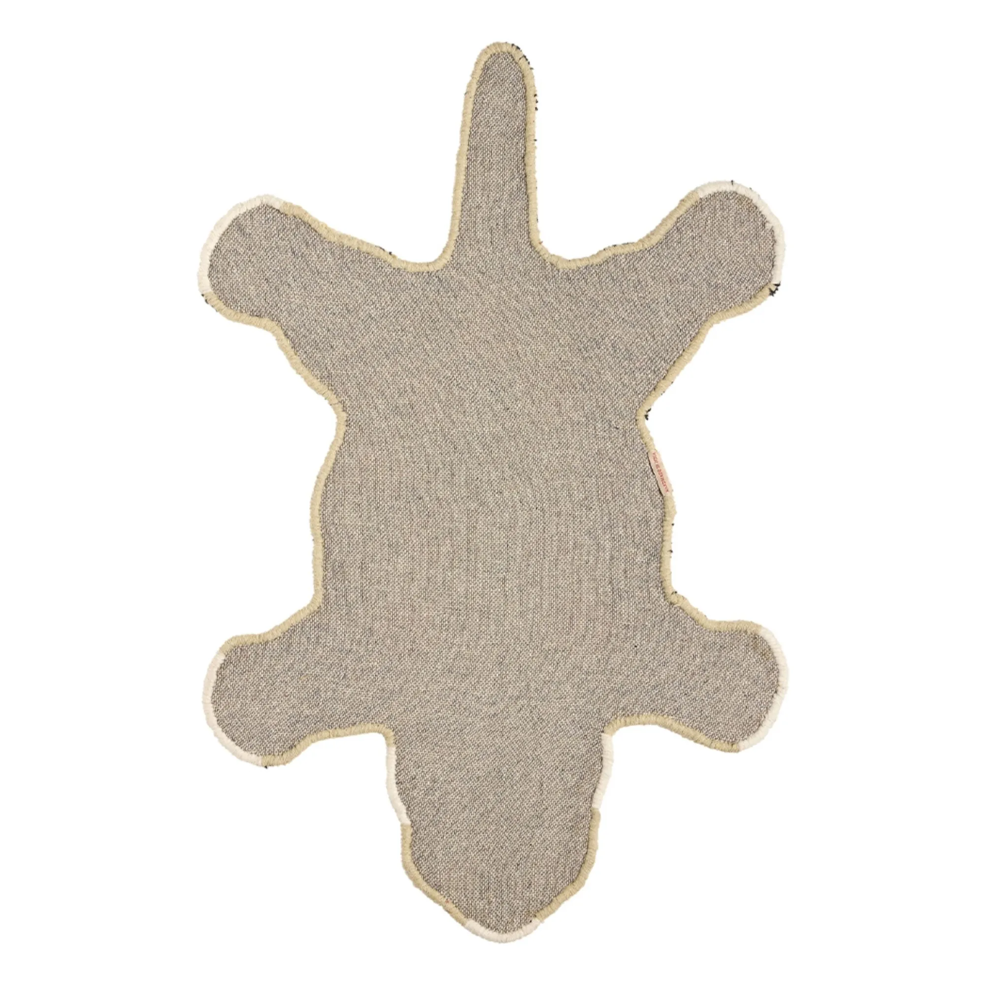 Tapis tigre à fleurs | Beige- Image produit n°3